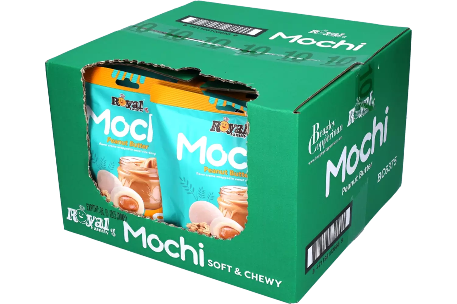 Royal Family - Mochi Peanut Butter 12x120g
