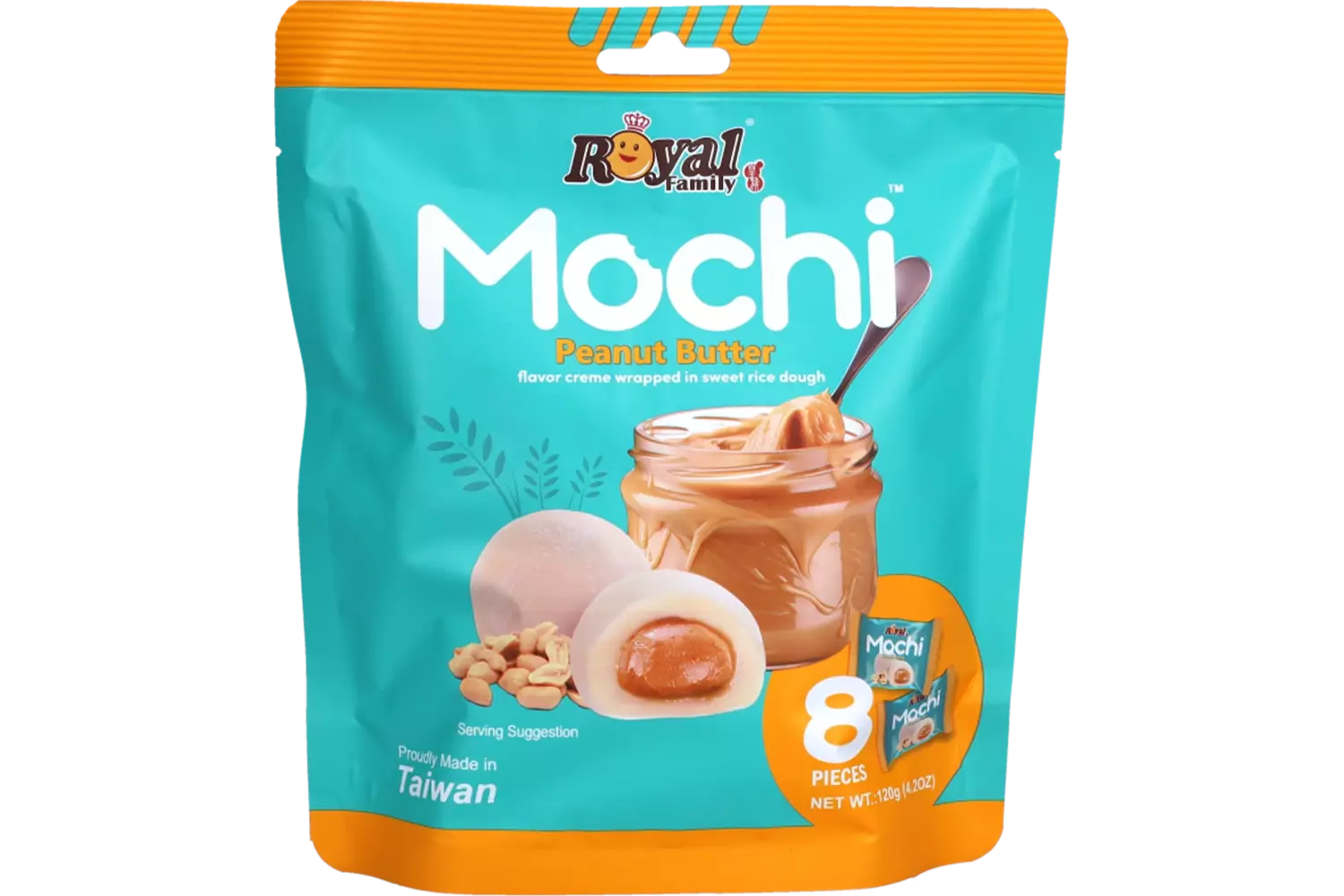 Royal Family - Mochi Peanut Butter 12x120g