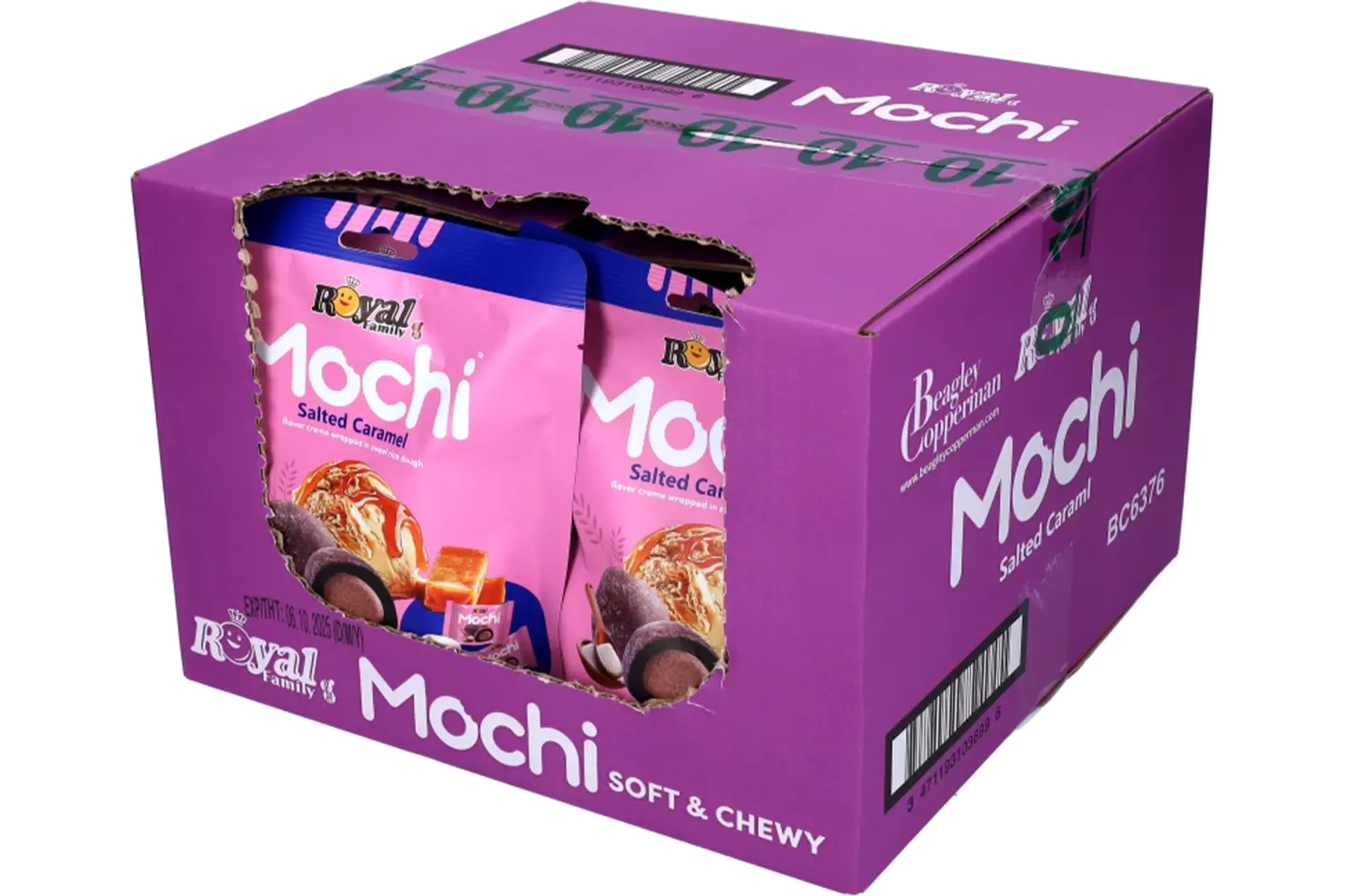 Royal Family - Mochi Salted Caramel 12x120g