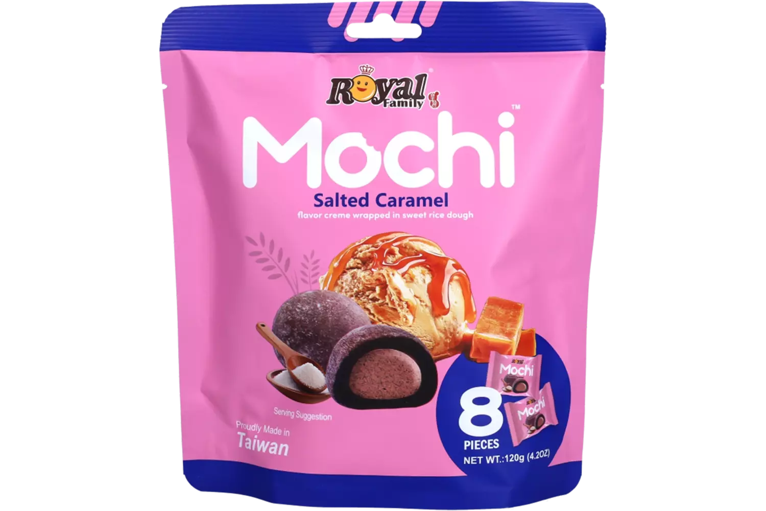 Royal Family - Mochi Salted Caramel 12x120g