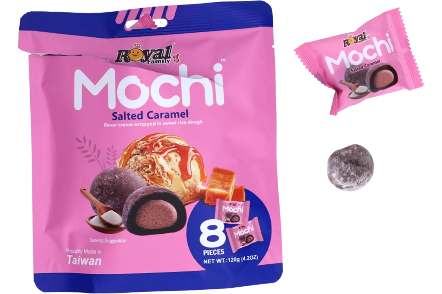 Royal Family - Mochi Salted Caramel 12x120g