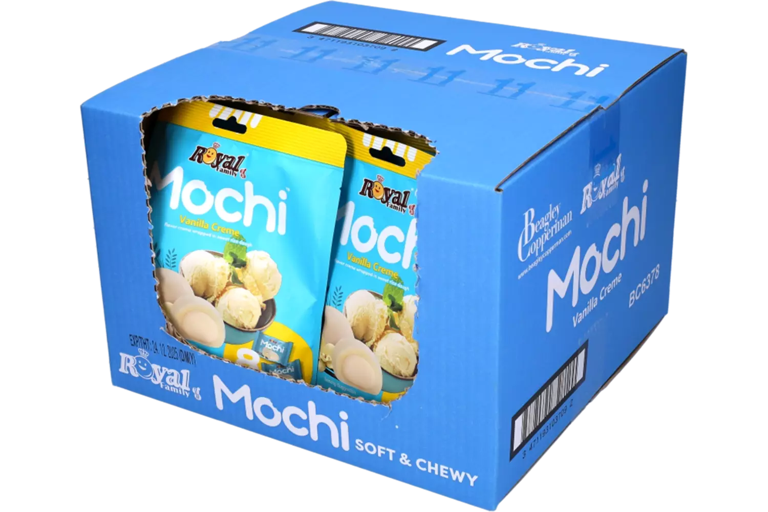 Royal Family - Mochi Vanilla Creme 12x120g