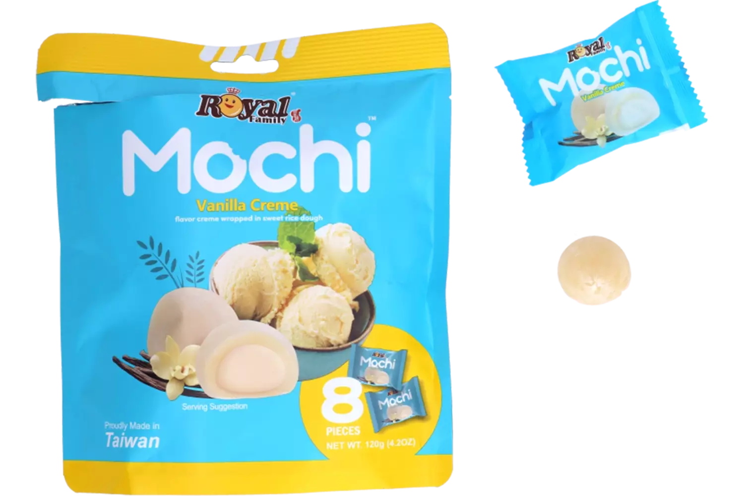 Royal Family - Mochi Vanilla Creme 12x120g