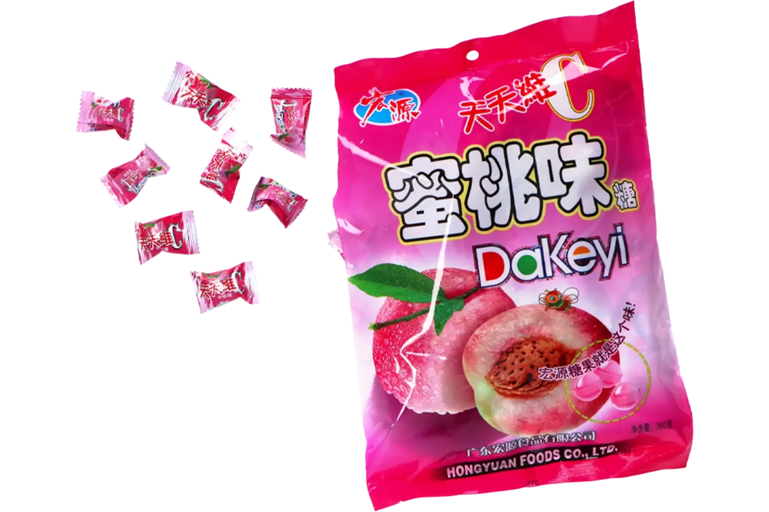 Hong Yuan - Candy Peach 350g