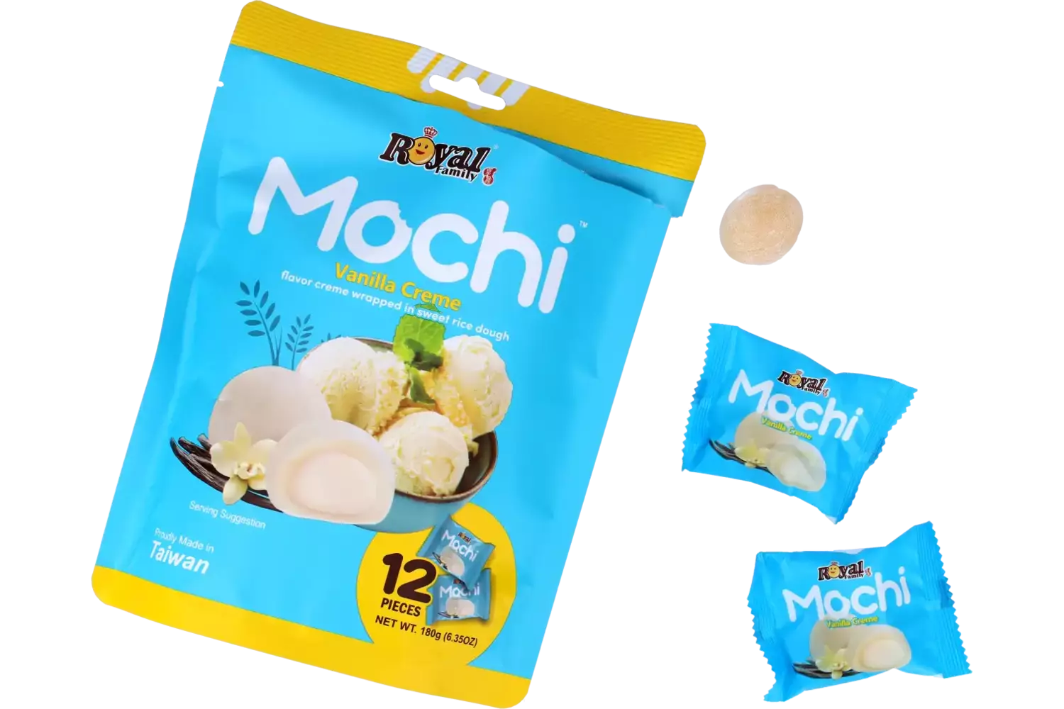 Royal Family - Mochi Vanilla Creme 12x180g