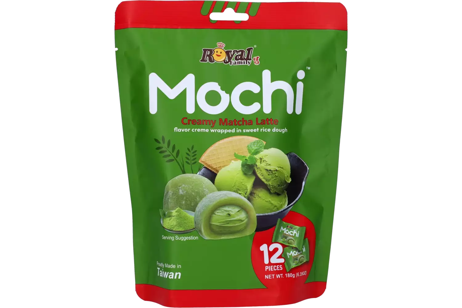 Royal Family - Mochi Creamy Matcha Latte 12x180g