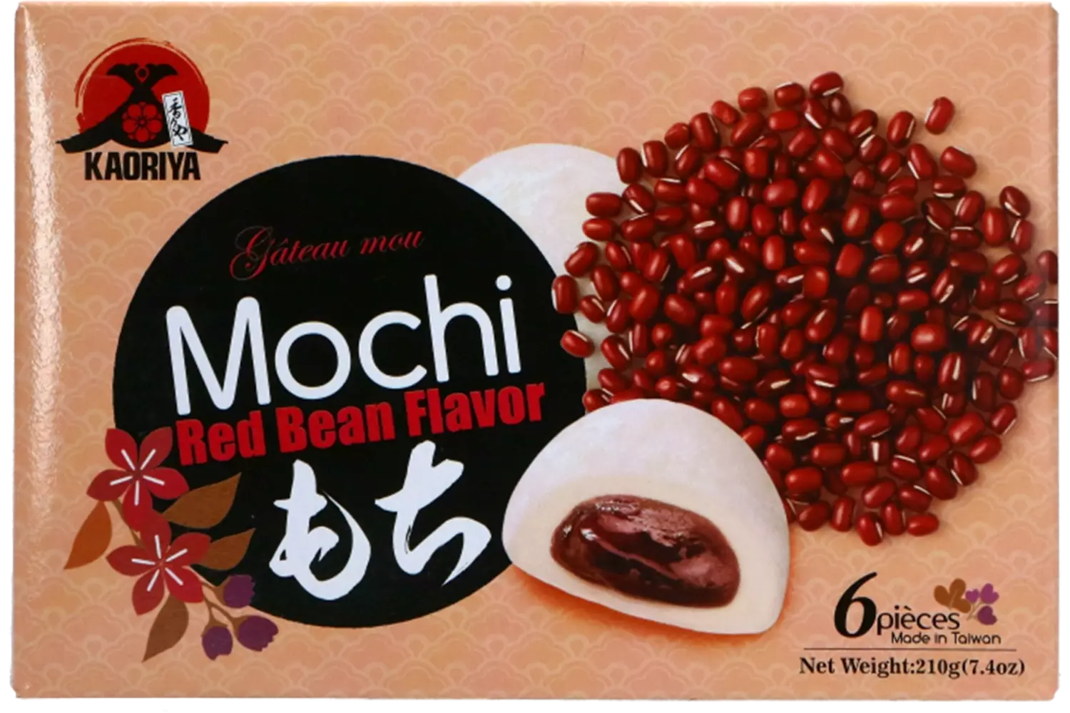 Kaoriya - Mochi Red Bean 210g