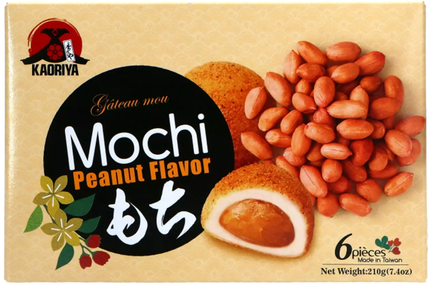 Kaoriya - Mochi Peanut 210g