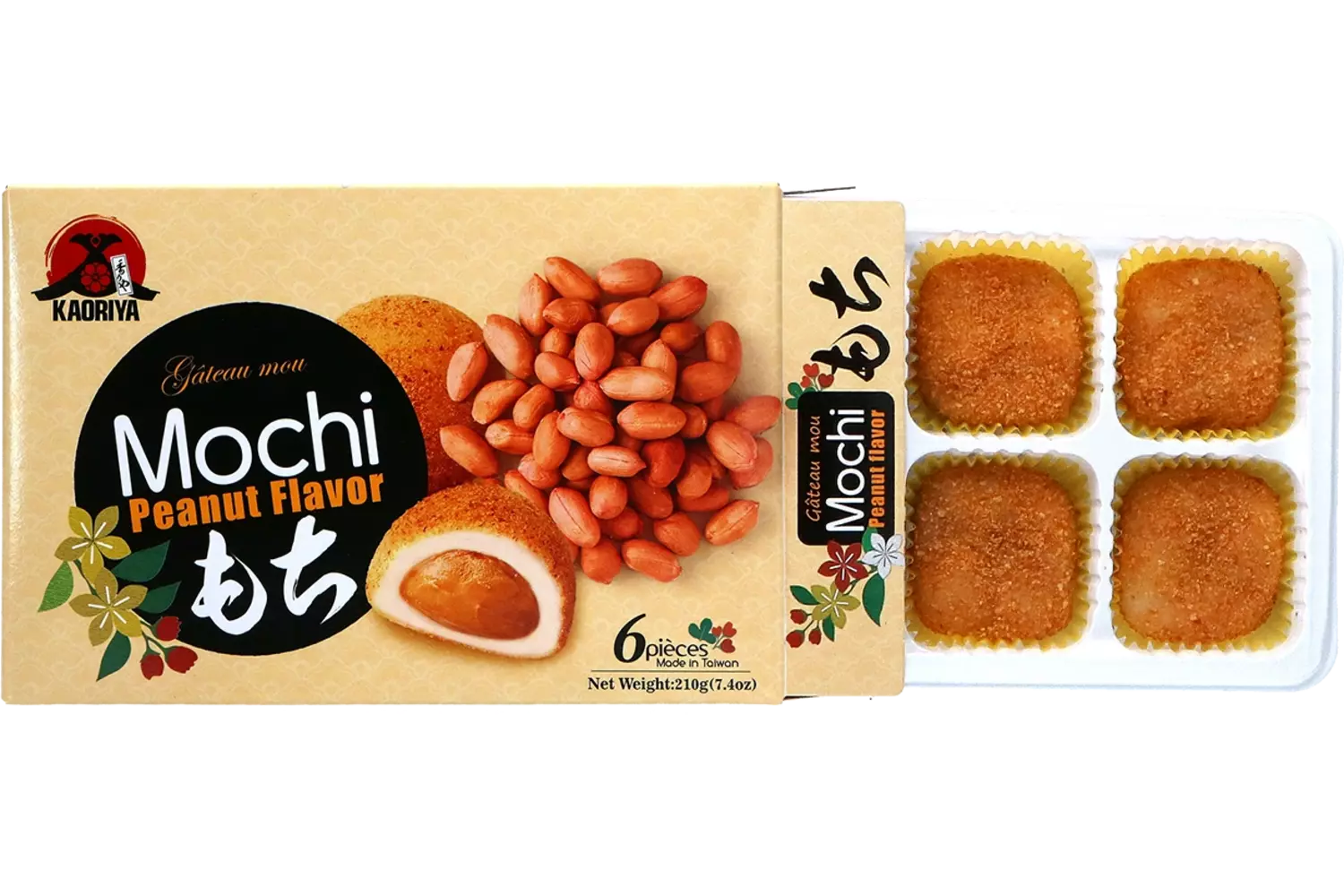 Kaoriya - Mochi Peanut 210g