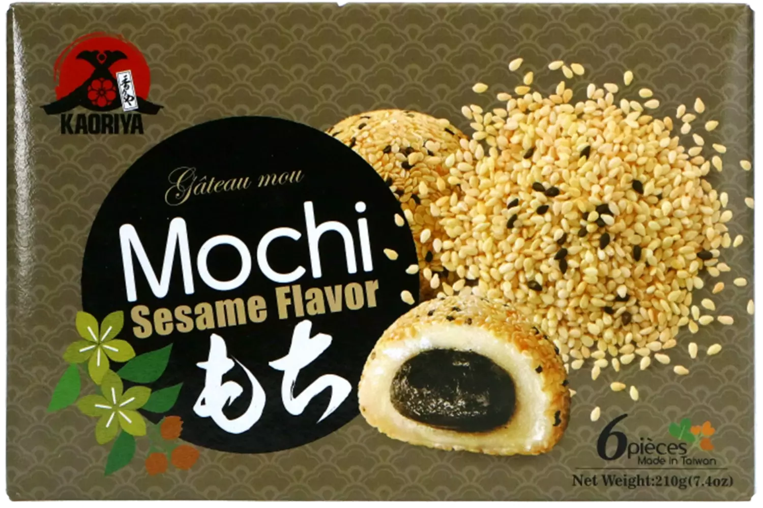 Kaoriya - Mochi Sesame 210g