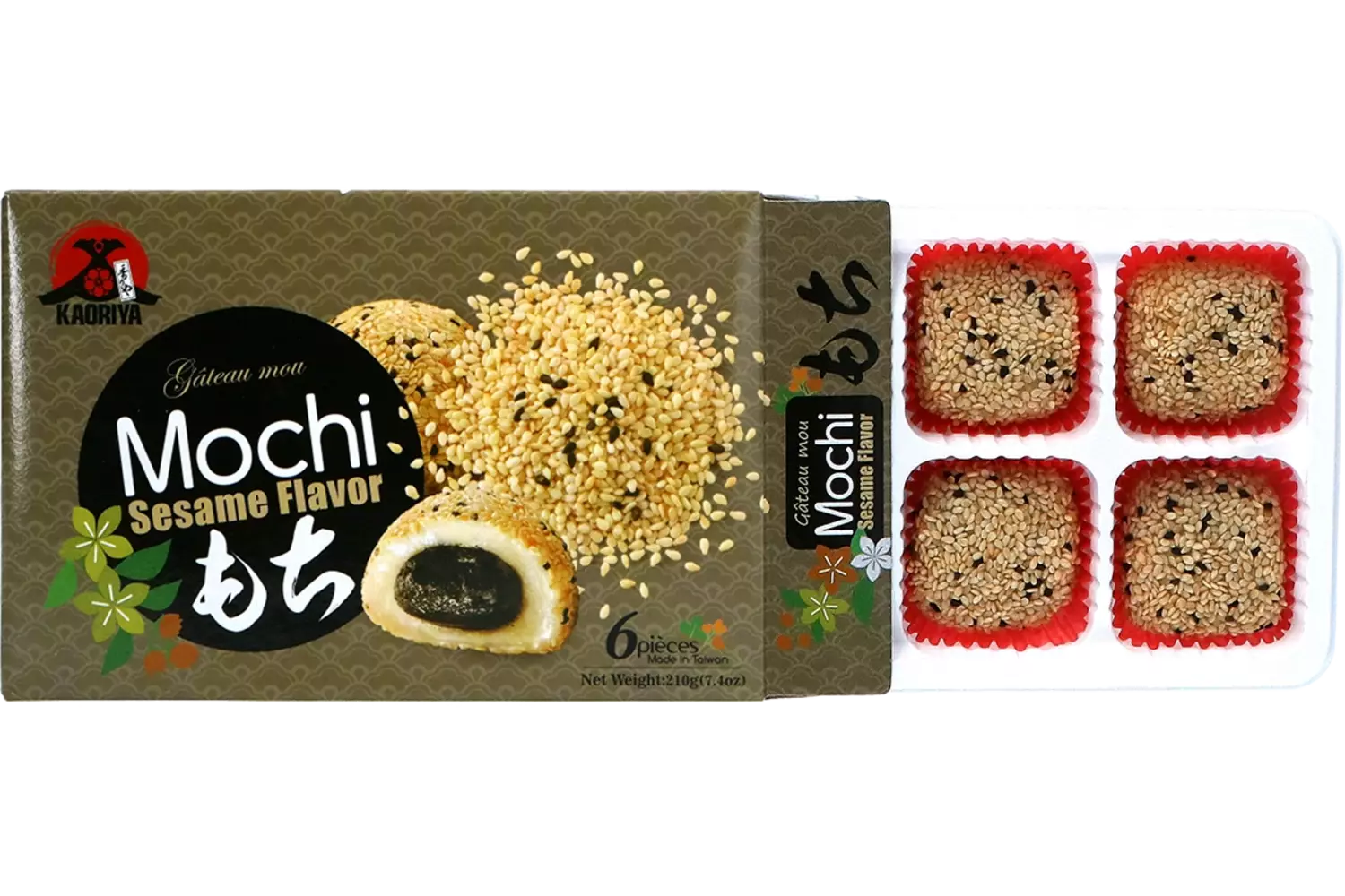 Kaoriya - Mochi Sesame 210g