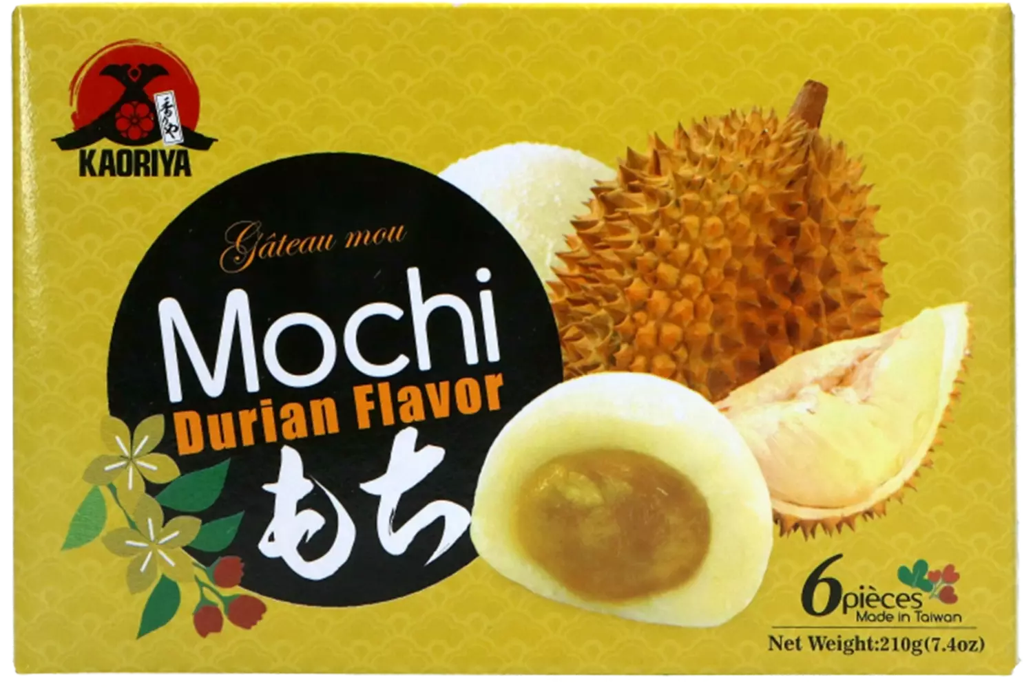 Kaoriya - Mochi Durian 210g