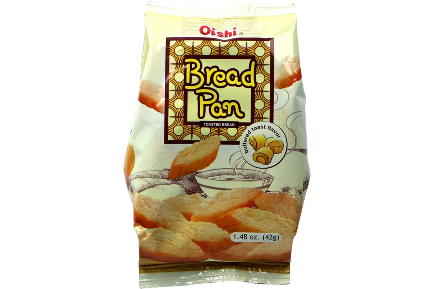 Oishi - Bread Pan Buttered 42g