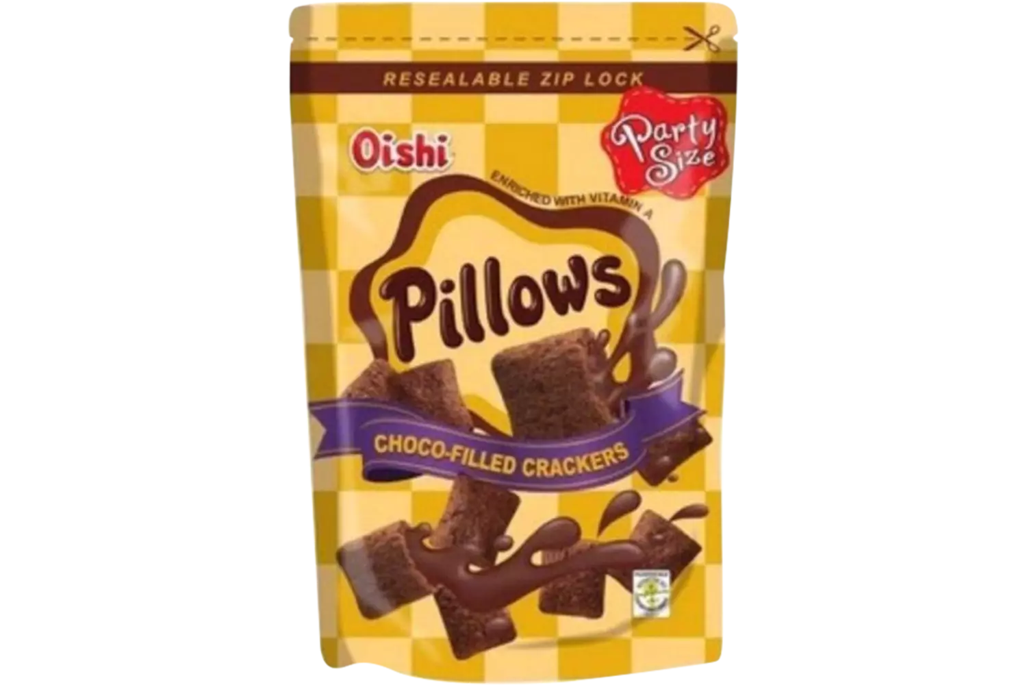Oishi - Pillows Crackers Choco-Filled 150g