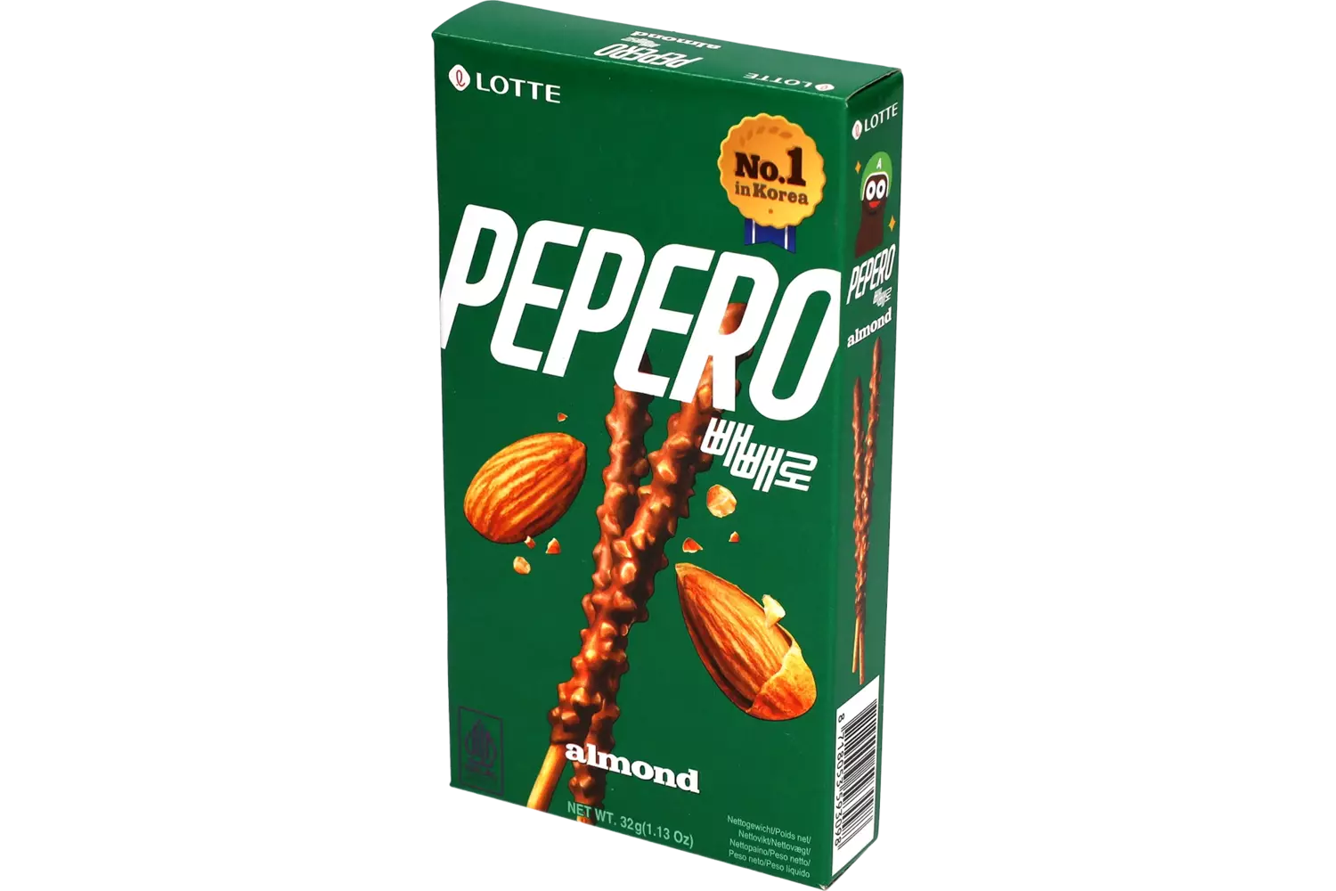 Pepero - Almond & Chocolate 32g