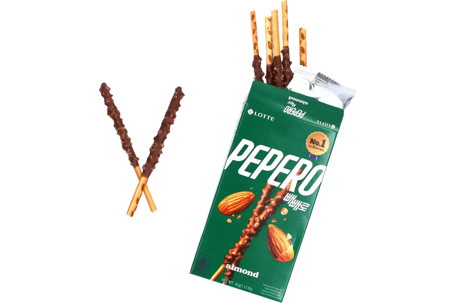 Pepero - Almond & Chocolate 32g