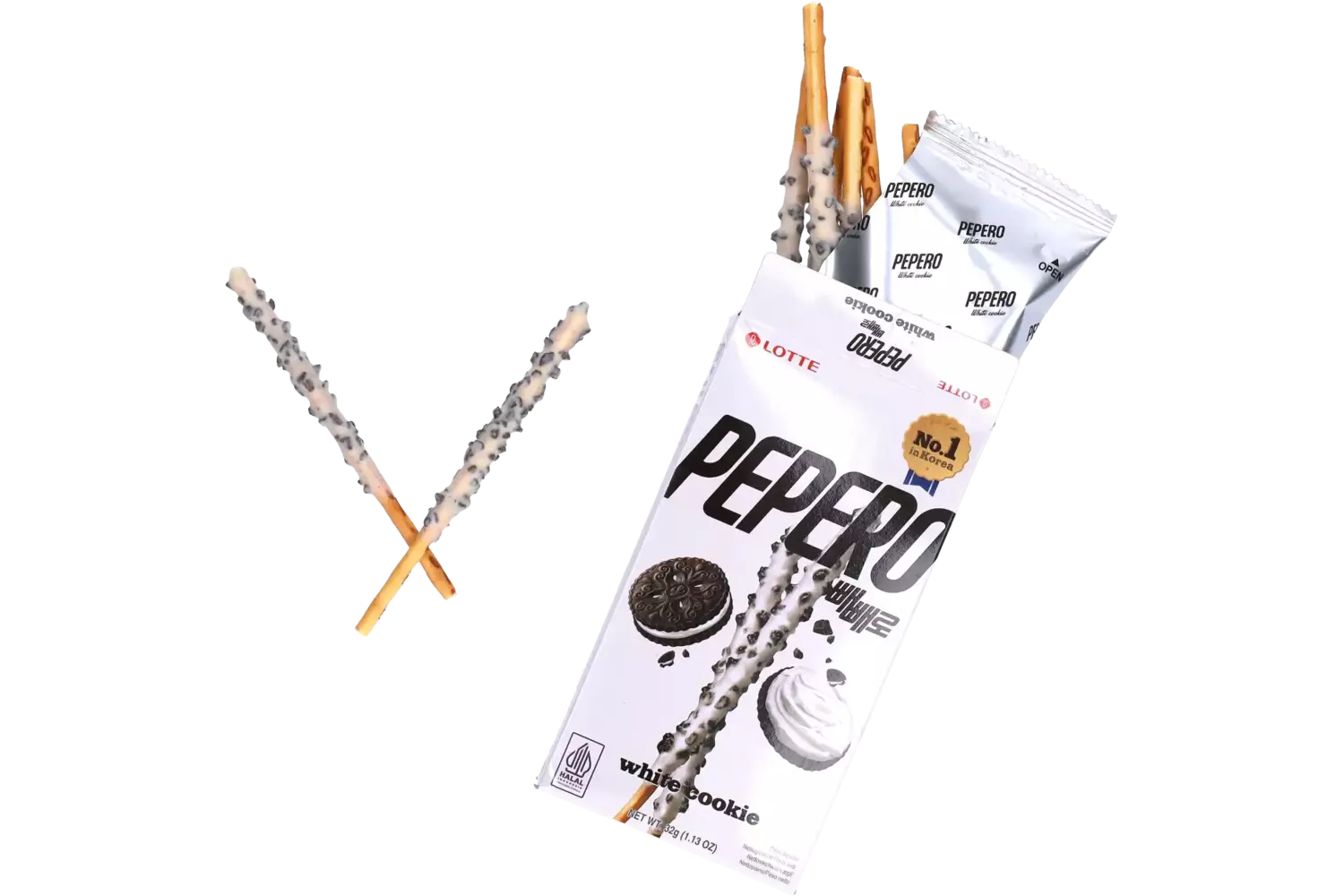 Pepero - White Cookie 32g