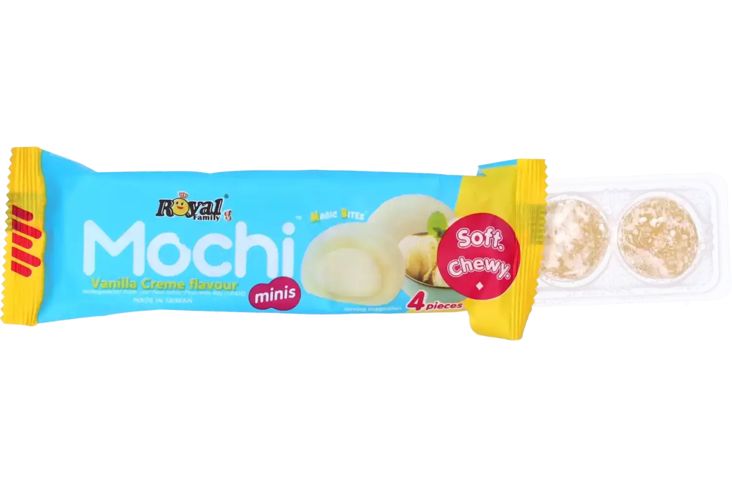 Royal Family - Mochi Mini Vanilla Creme Snack Pack 12x40g