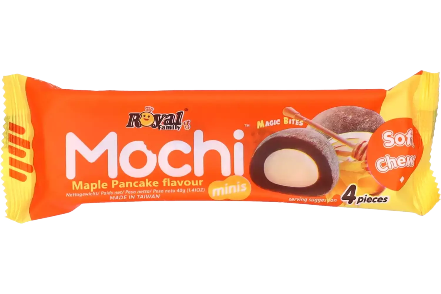 Royal Family - Mochi Mini Maple Pancake Snack Pack 12x40g