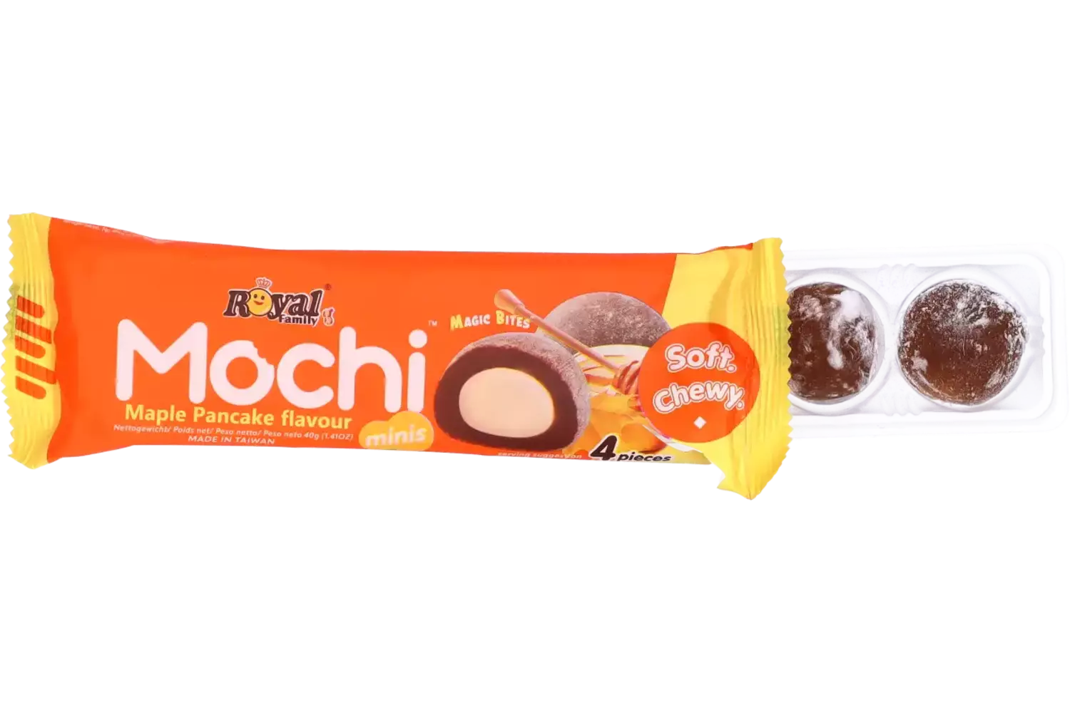 Royal Family - Mochi Mini Maple Pancake Snack Pack 12x40g