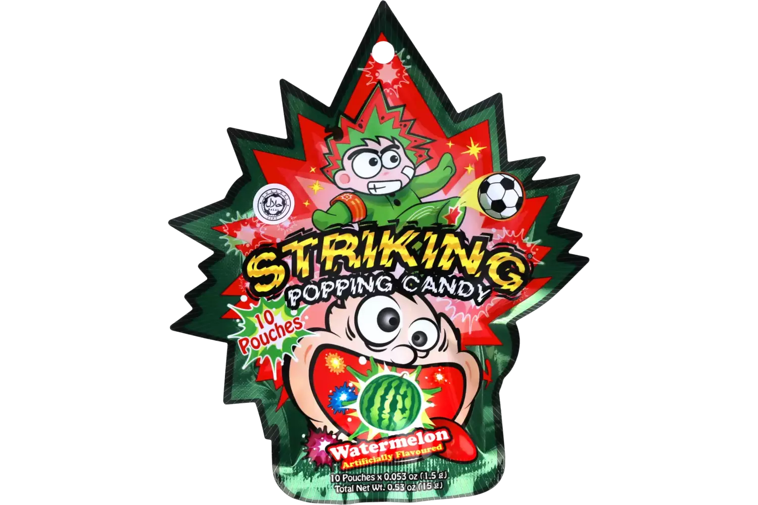 Striking - Popping Candy Watermelon Strip 15g