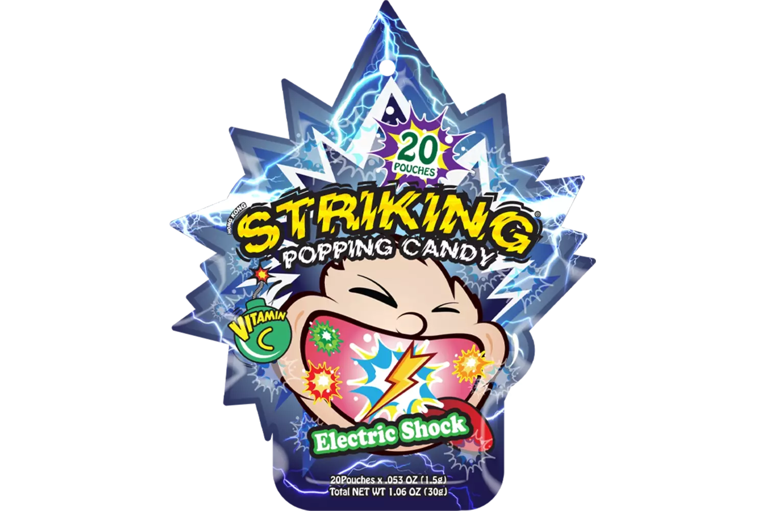 Striking - Popping Candy Electric Shock Strip 30g