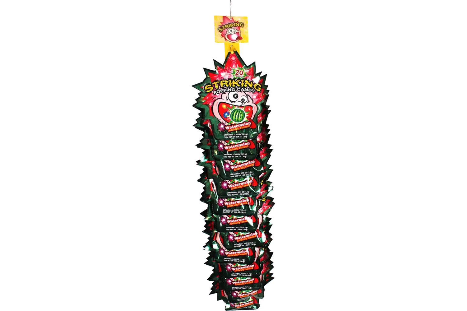Striking - Popping Candy Watermelon Strip 30g