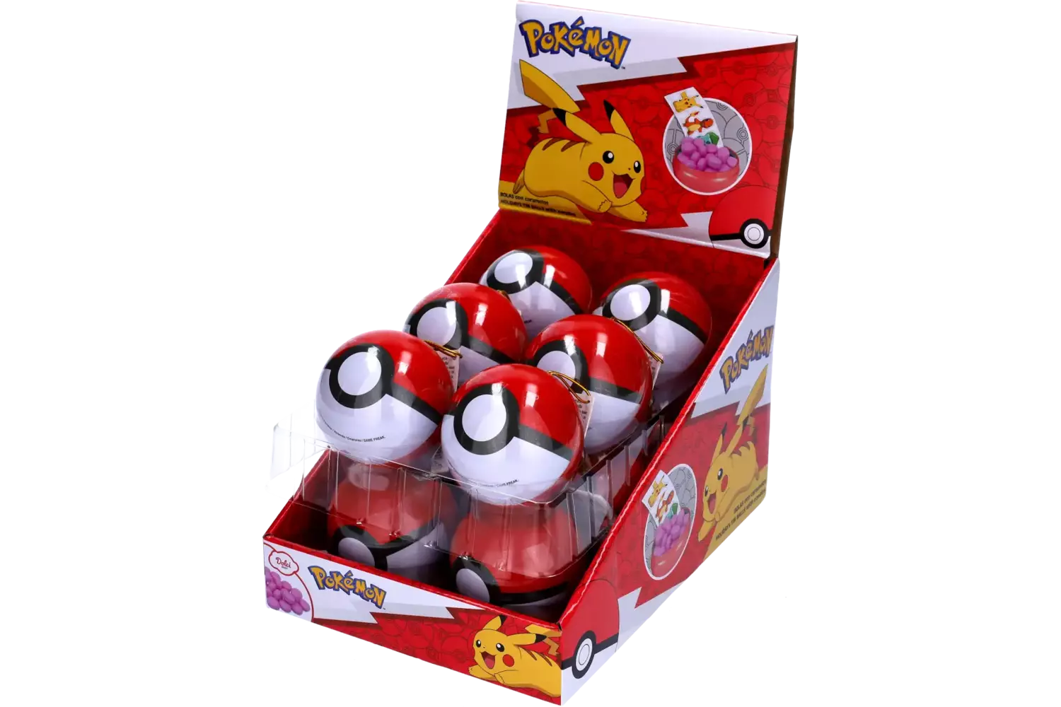 Dolci - Pokemon Metal Christmas Ball with Candy 12x5g