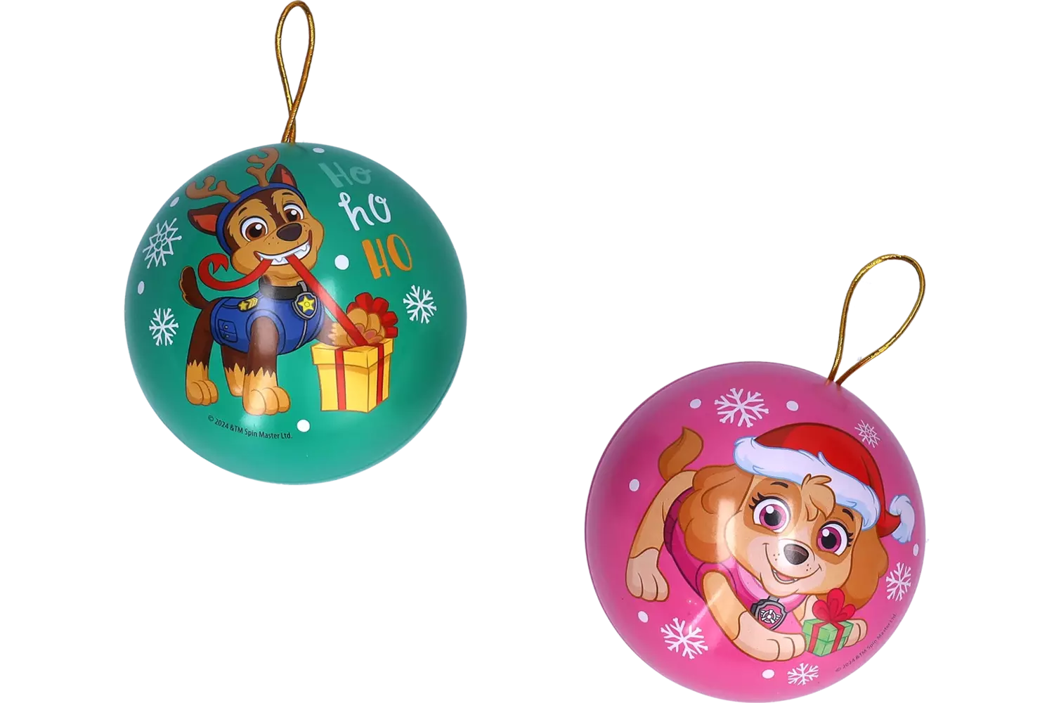 Dolci - Paw Patrol Metal Christmas Ball with Candy 12x5g