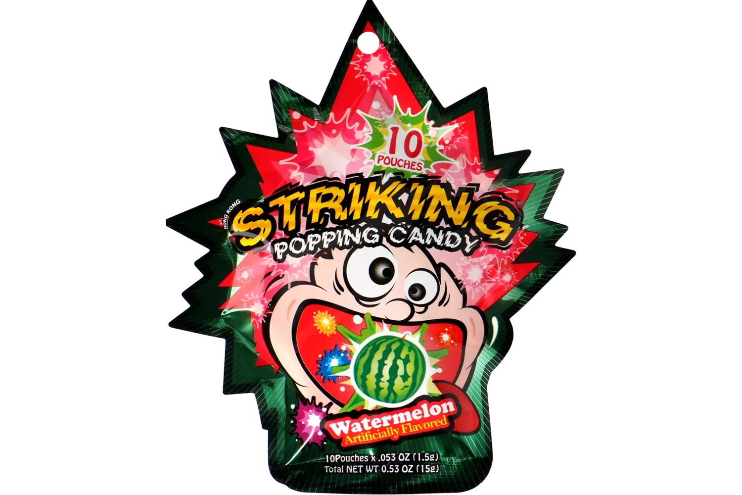 Striking - Popping Candy Watermelon Display 15g