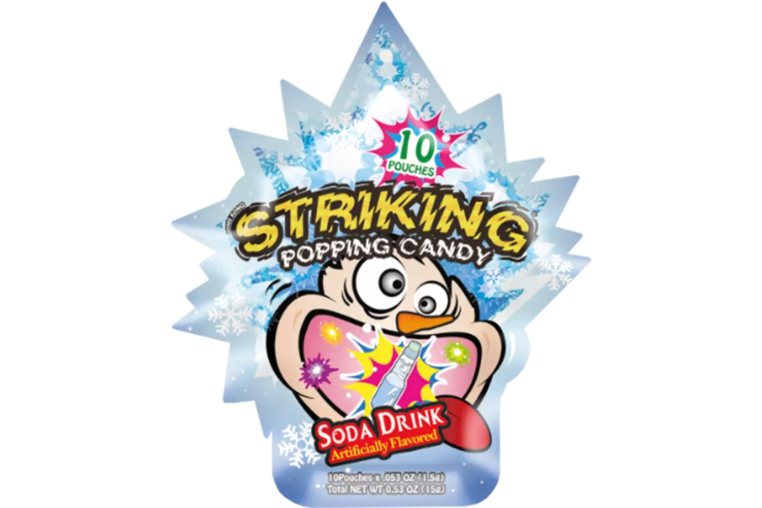 Striking - Popping Candy Soda Drink Strip 15g
