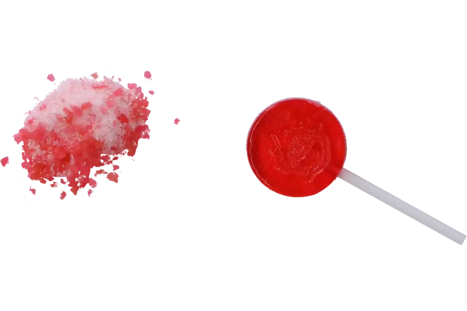 Striking - Lollipop Popping Candy Strawberry Strip 13.8g