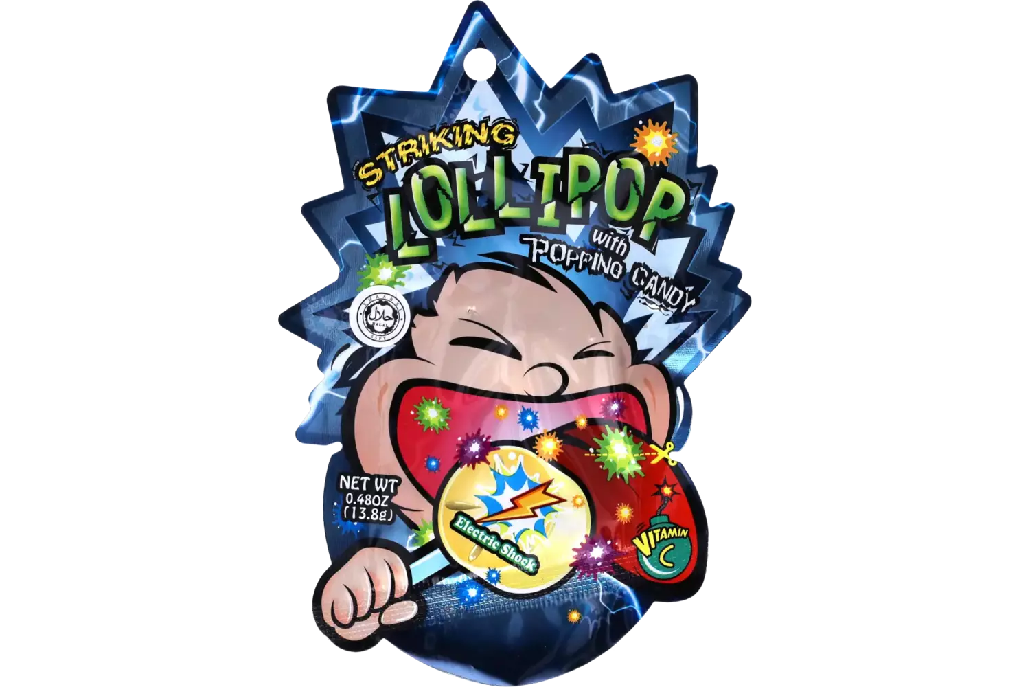 Striking - Lollipop Popping Candy Electric Shock Strip 13.8g