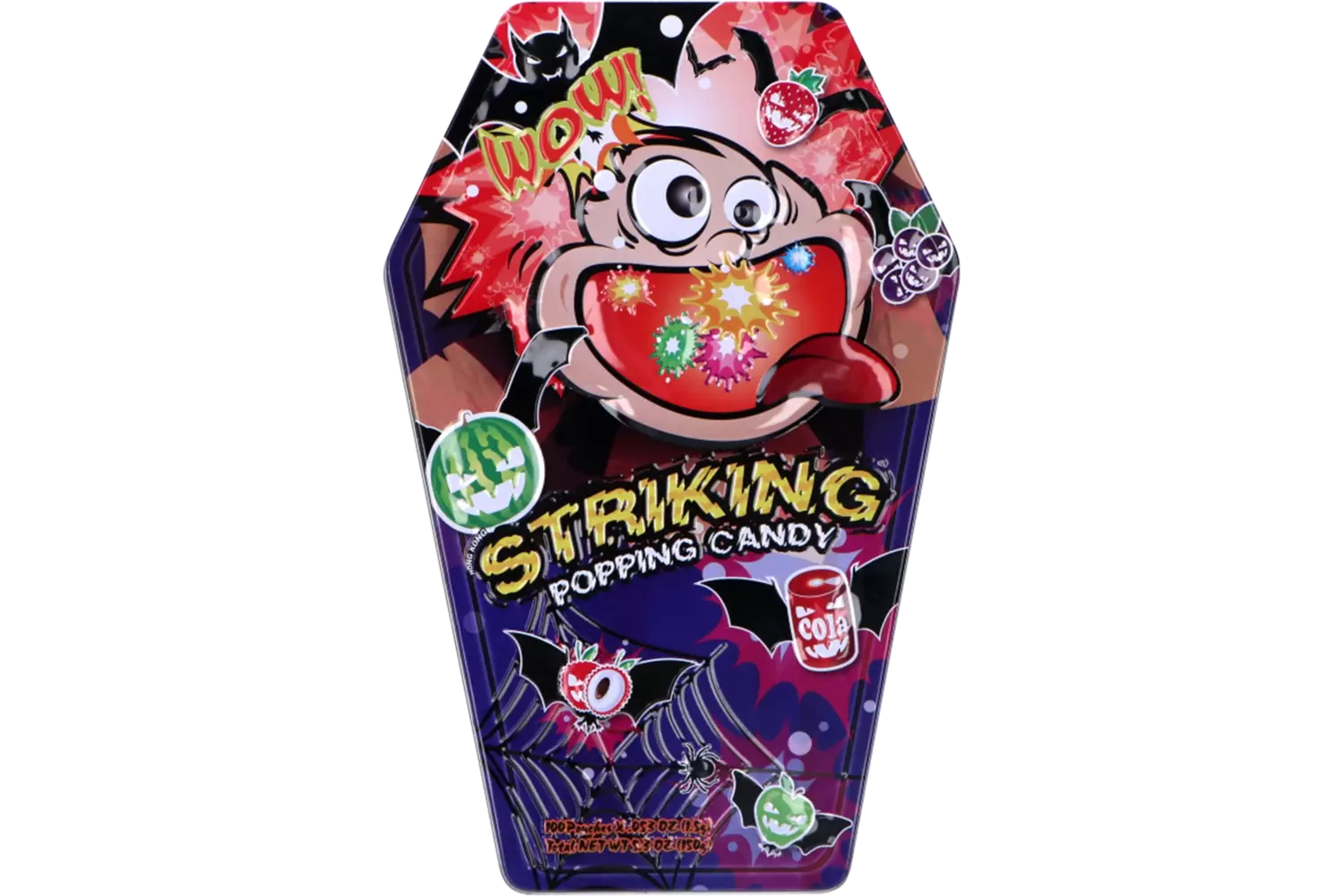 Striking - Popping Candy Halloween Box Assortment 100x1.5g