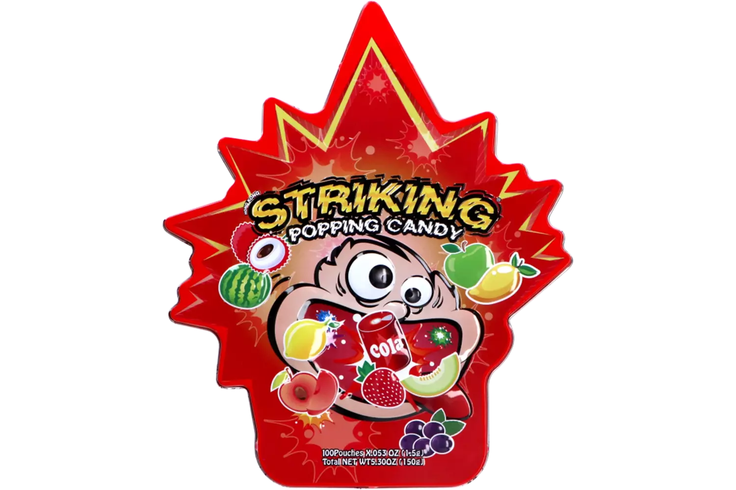 Striking - Popping Candy Seasonal Gift Box Assortment 100x1.5g