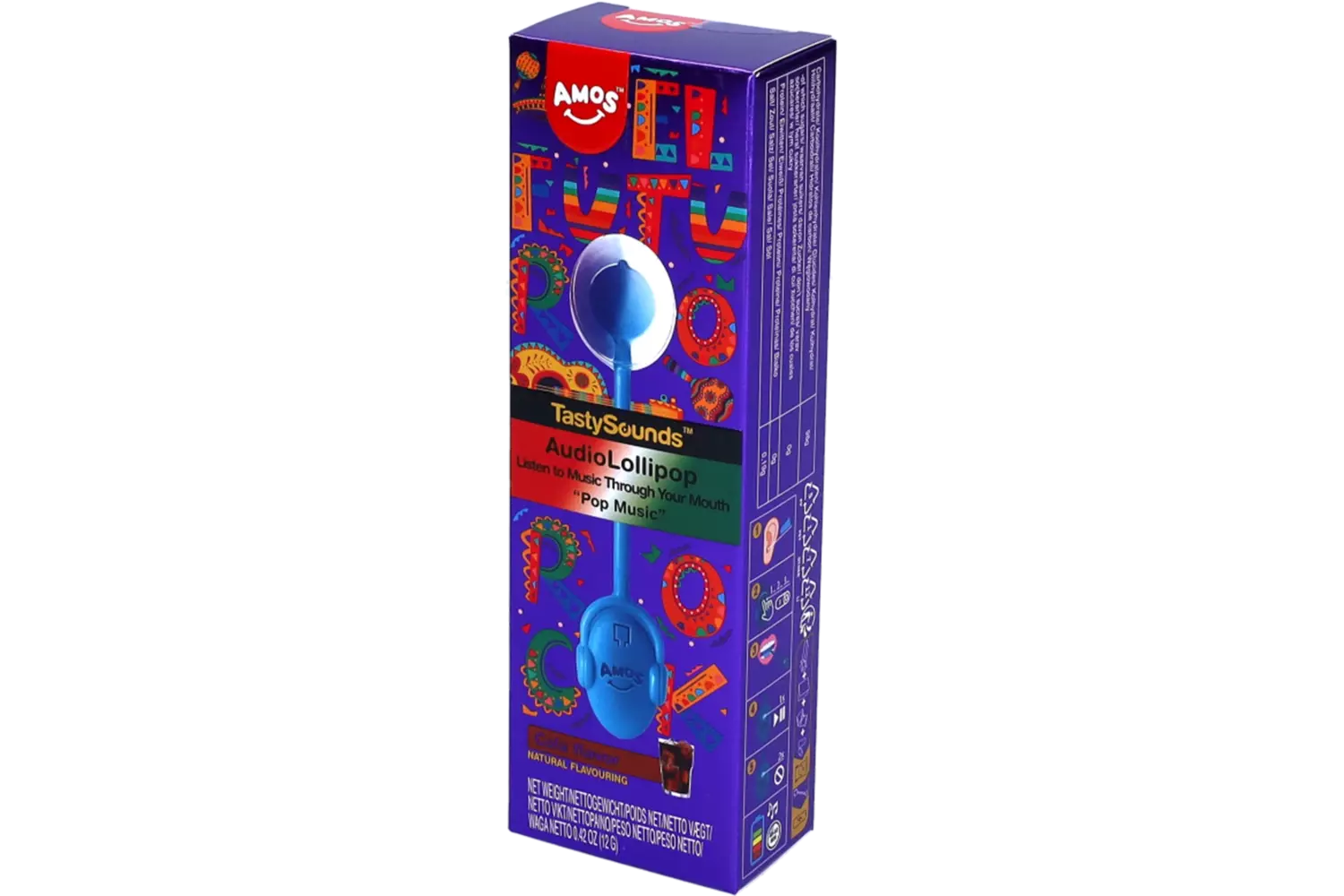 Tasty Sounds - Music Lollipop Cola El Futuro 12x12g