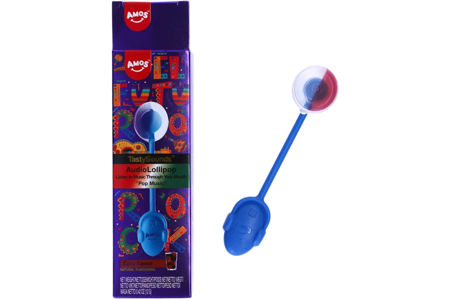 Tasty Sounds - Music Lollipop Cola El Futuro 12x12g