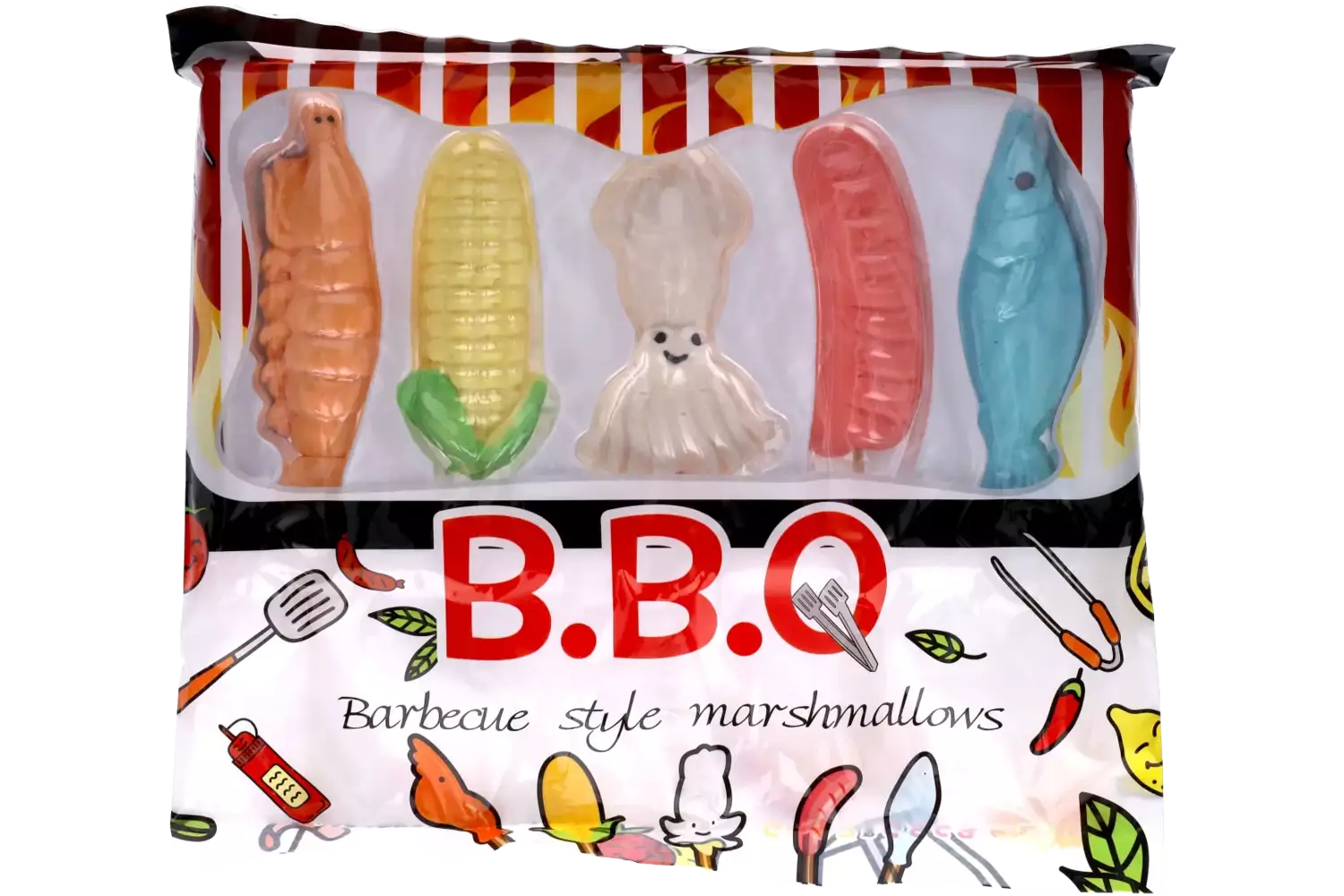 BBQ Marshmallow - Marshmallows 150g.