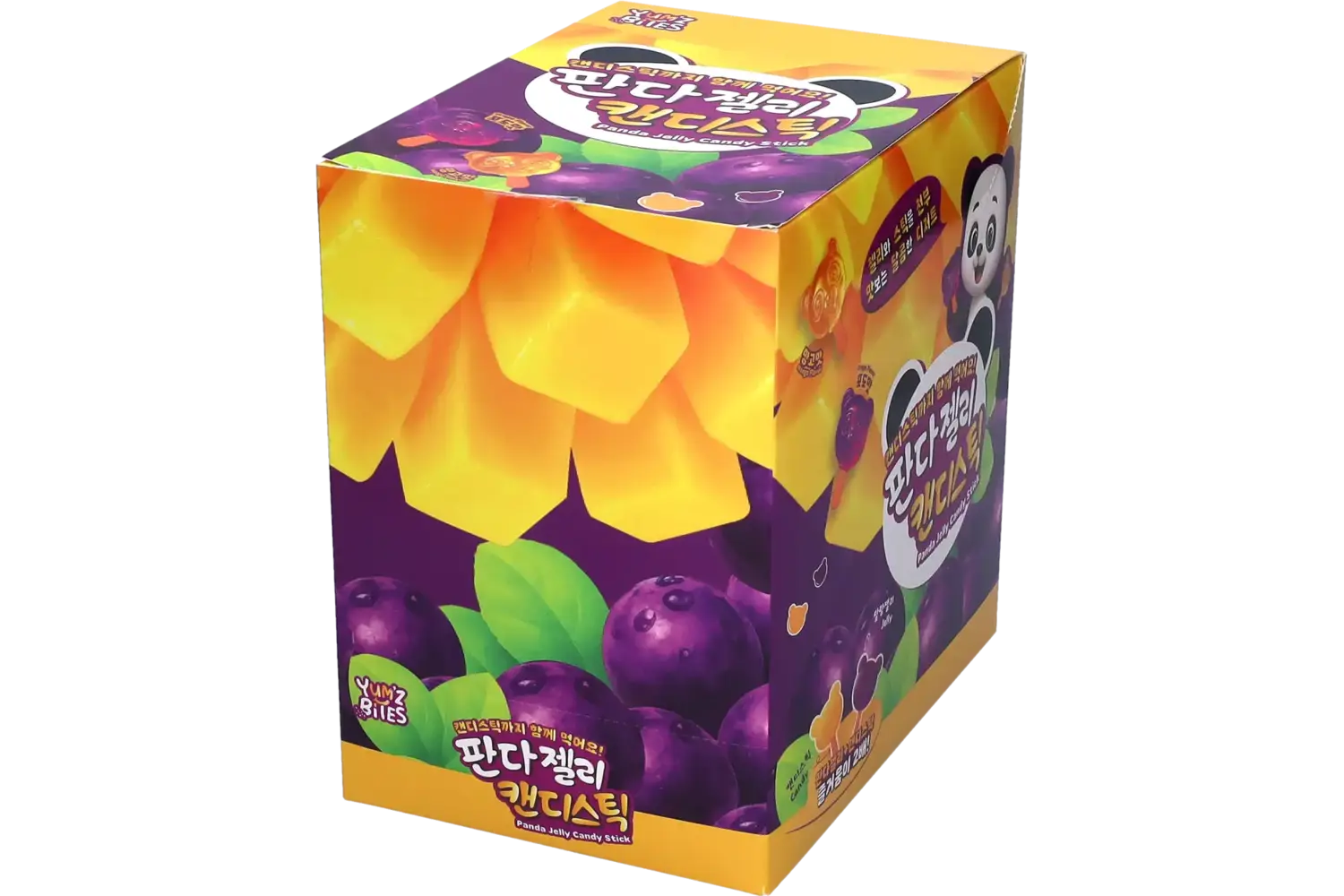 Yum'z Bites - Panda Jelly Candy Stick 7x60g