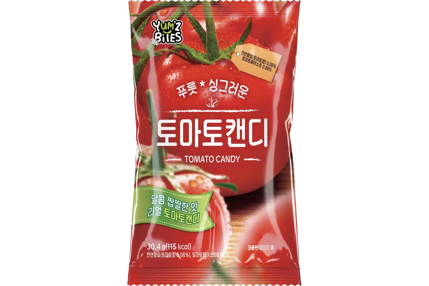 Yum'z Bites - Tomato Candy 12x30.4g