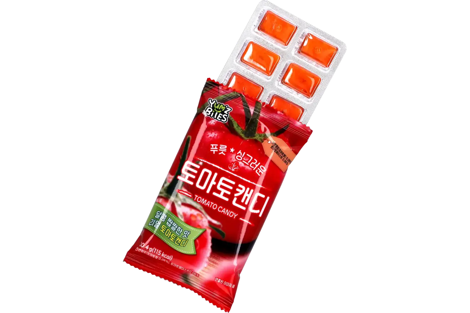 Yum'z Bites - Tomato Candy 12x30.4g