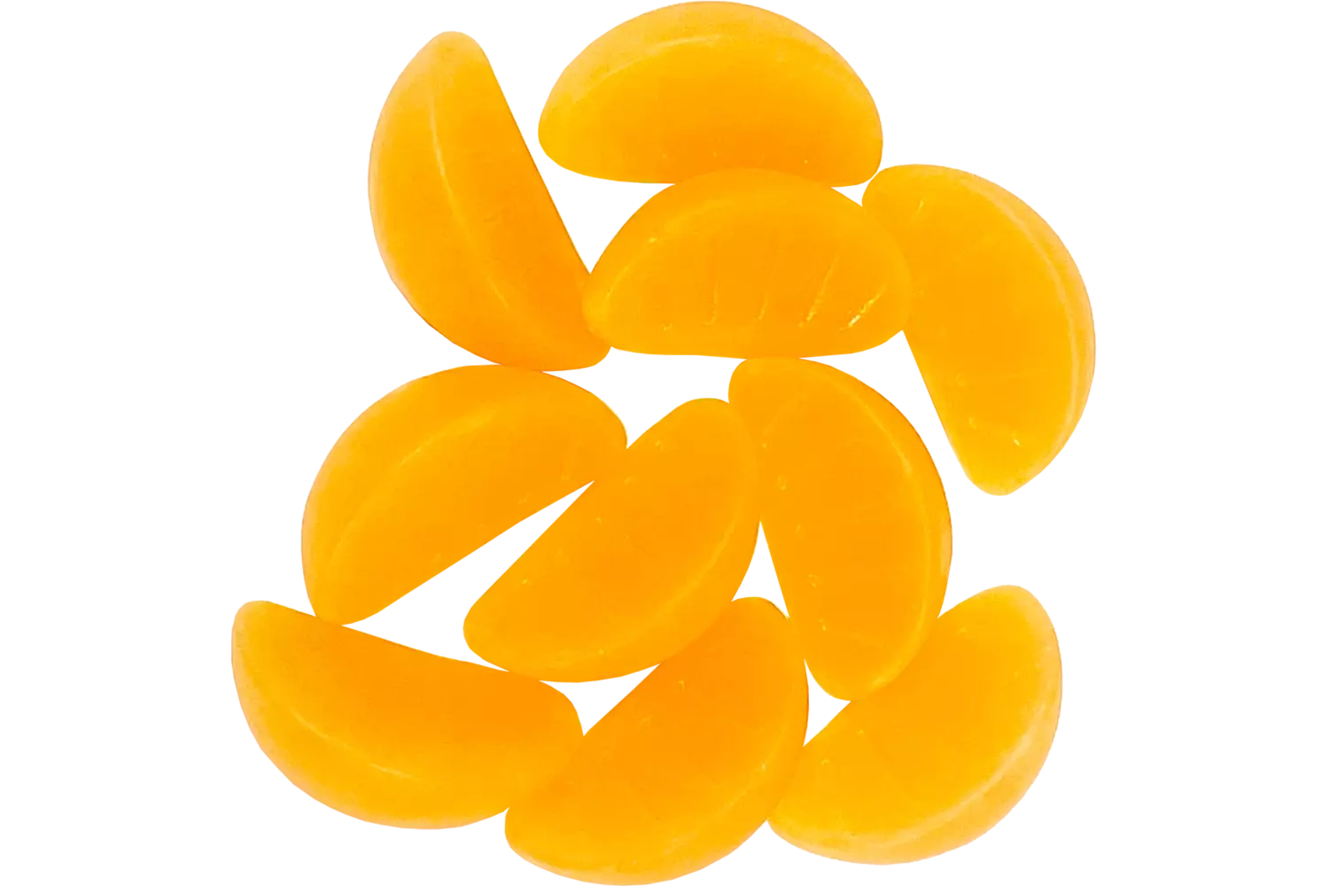 Yum'z Bites - Crunch Tangerine Jelly 10x40g