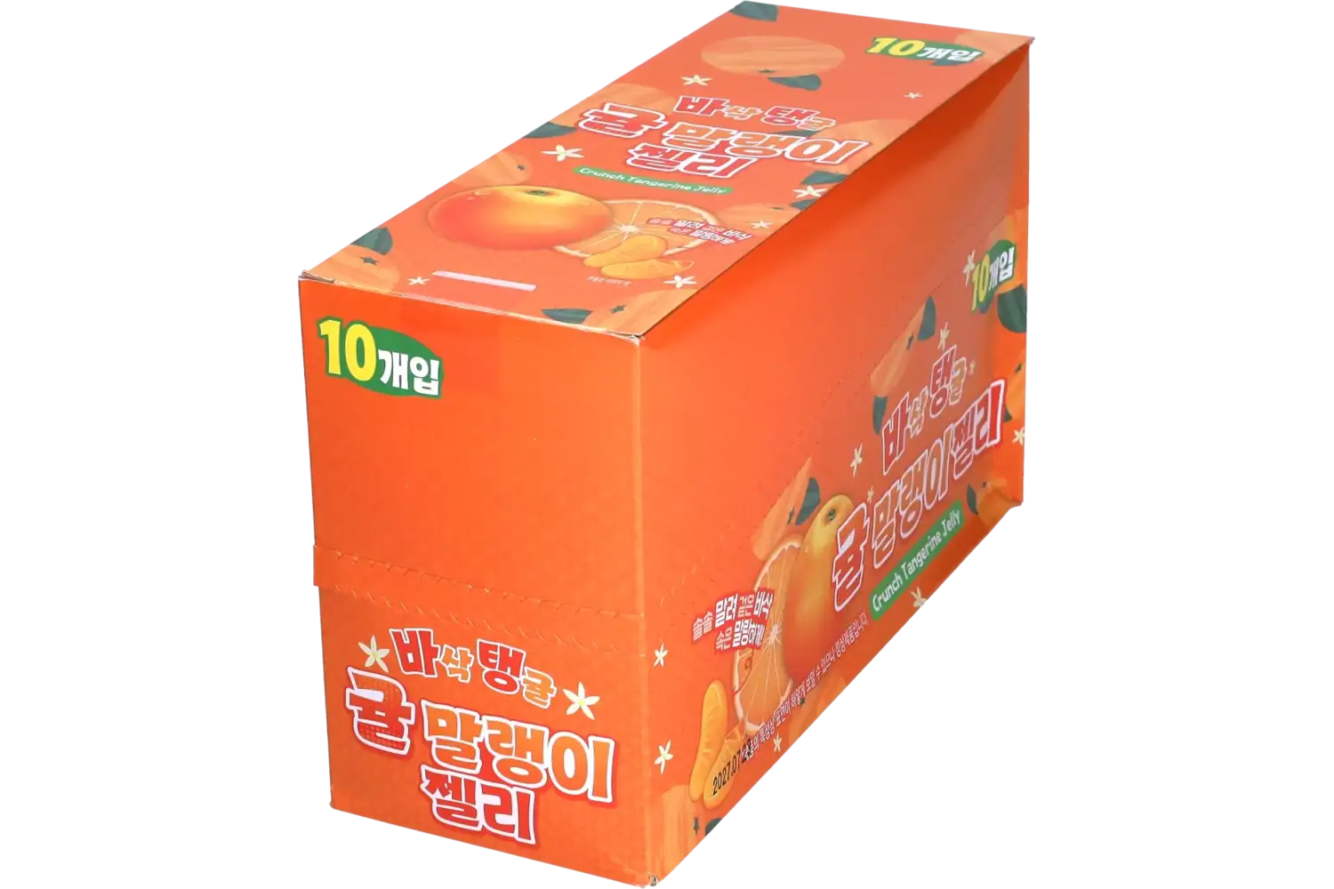 Yum'z Bites - Crunch Tangerine Jelly 10x40g