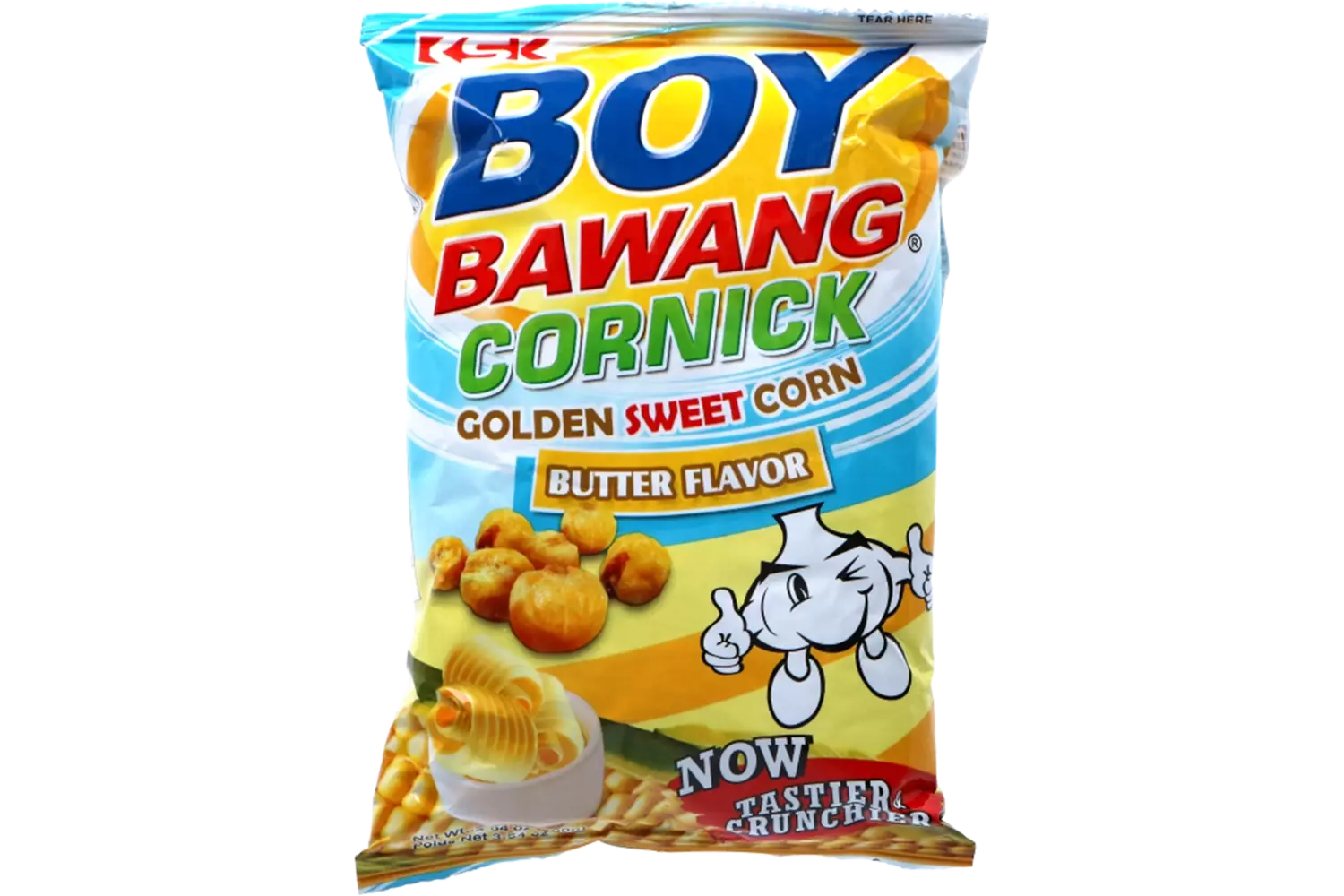 Boy Bawang - Corn Snack Golden Sweet Butter 100g