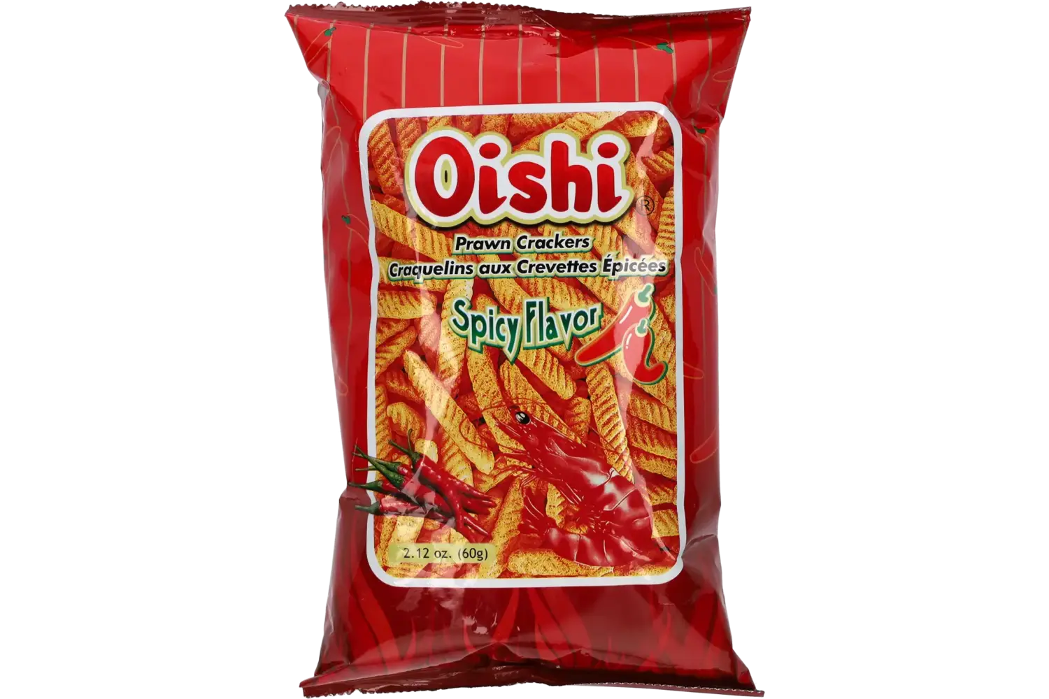 Oishi - Prawn Crackers Spicy 60g