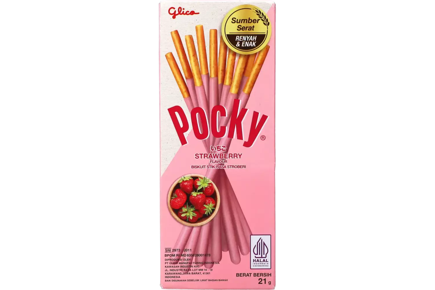Pocky - Strawberry 21g