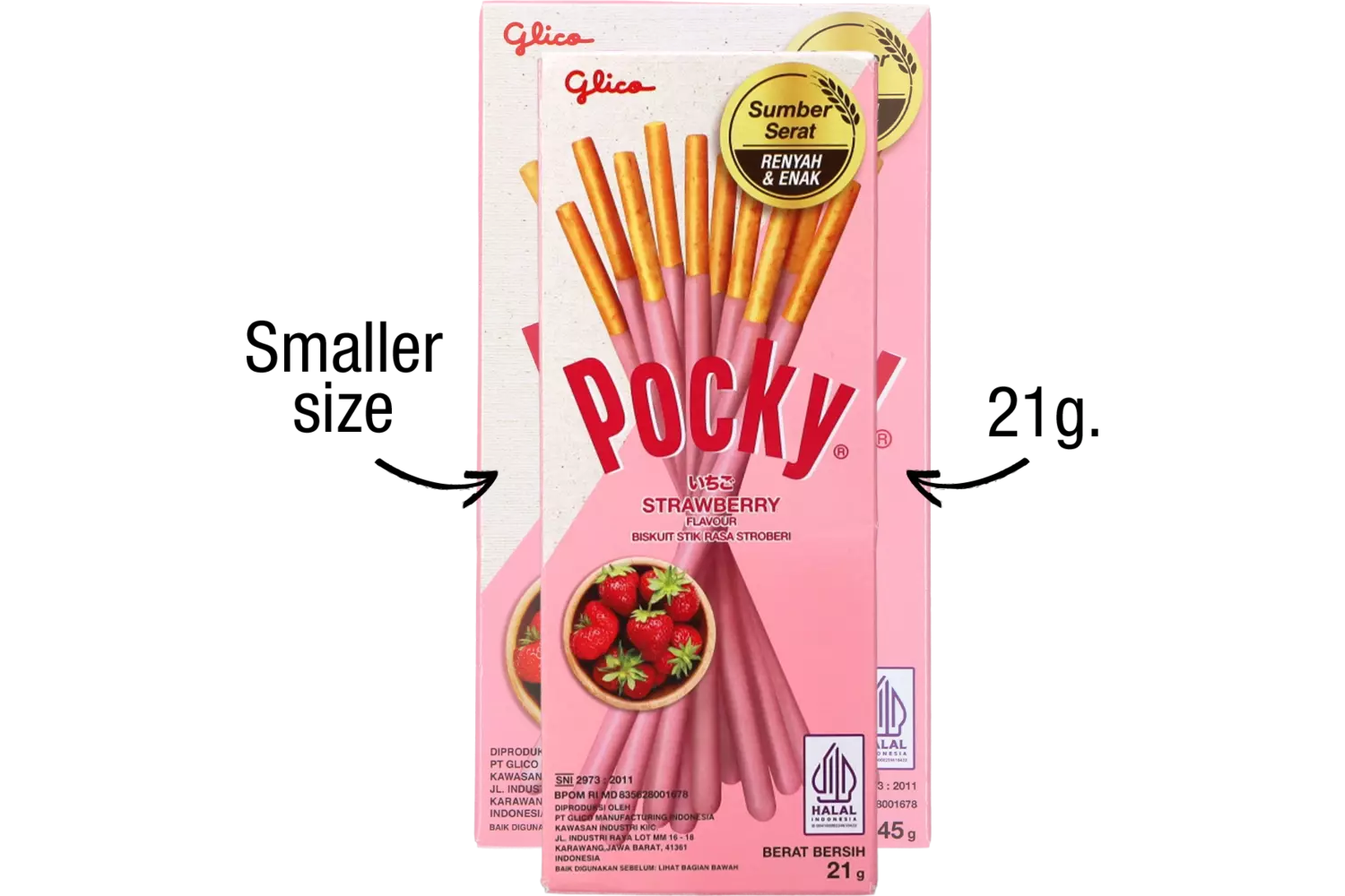 Pocky - Strawberry 21g