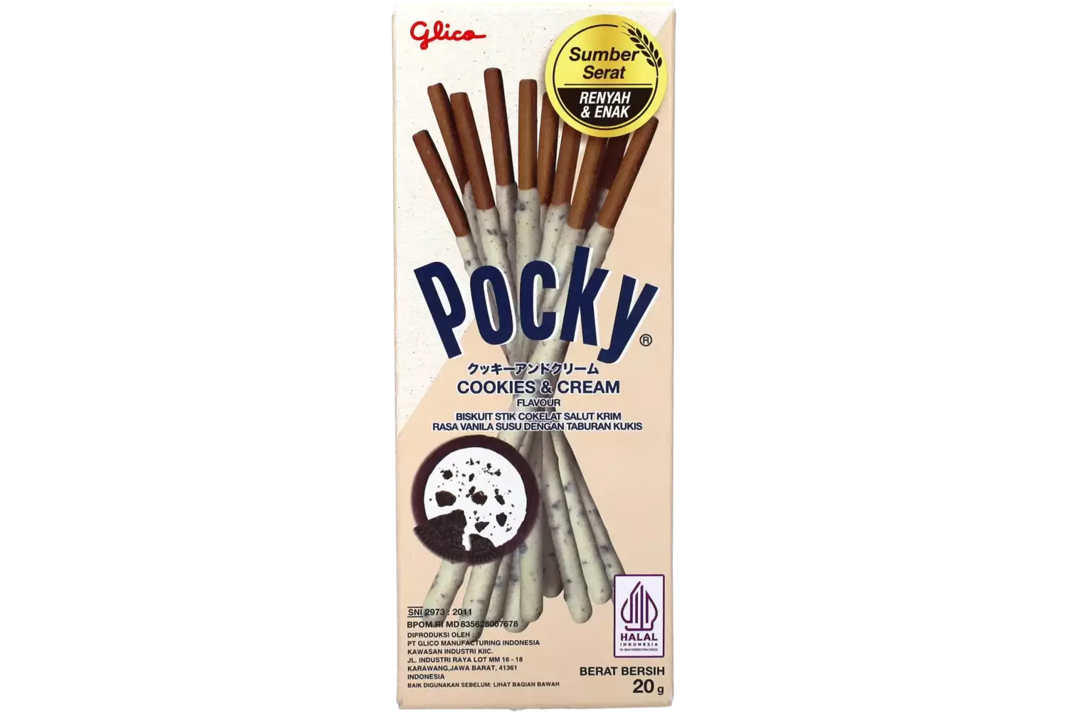 Pocky - Cookies & Cream 20g