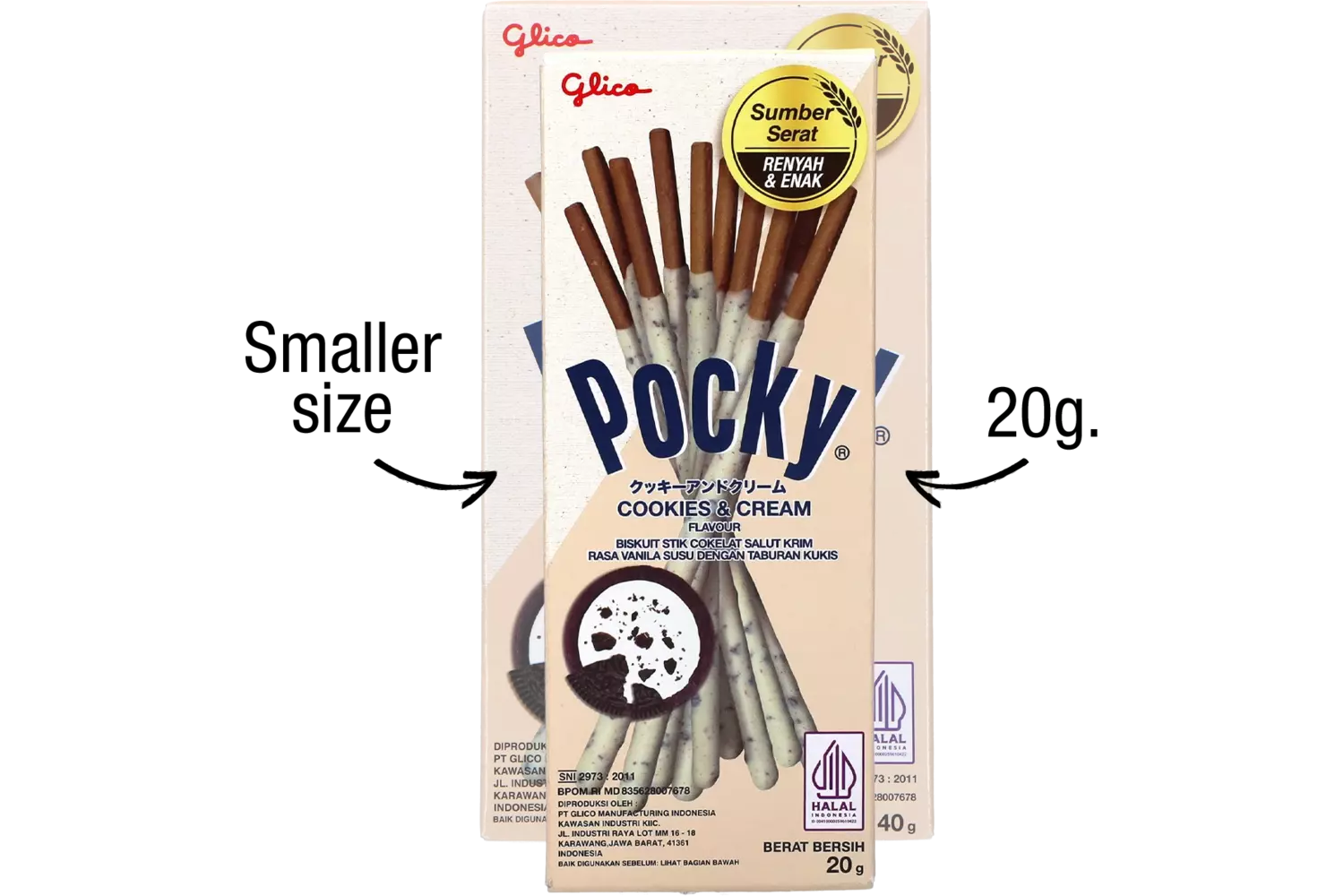 Pocky - Cookies & Cream 20g