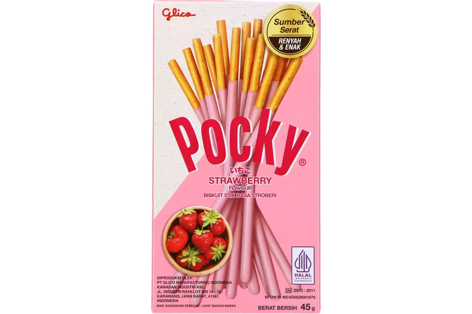 Pocky - Strawberry 45g